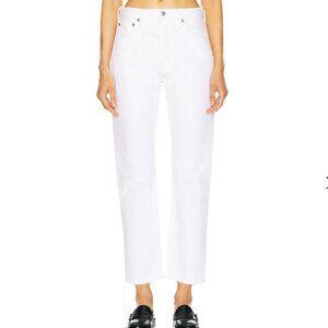 Agolde Parker Jean Milkshake (White)